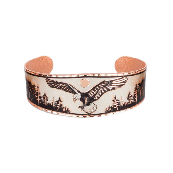 eagle copper cuff bracelet