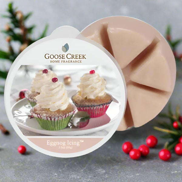 goose creek eggnog icing wax melt