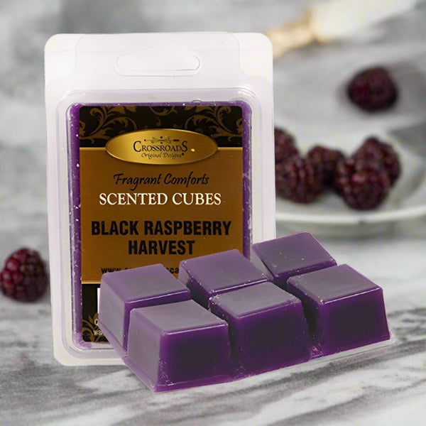 black raspberry harvest scented wax melts
