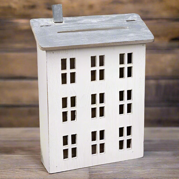 classic farmhouse wooden mailbox
