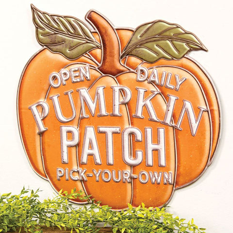 Pumpkin Patch Pick Your Own Metal Sign