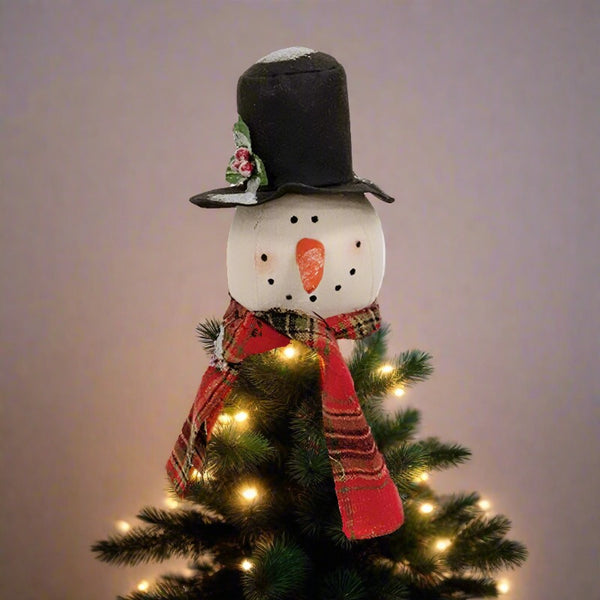frosty the snowman christmas tree topper