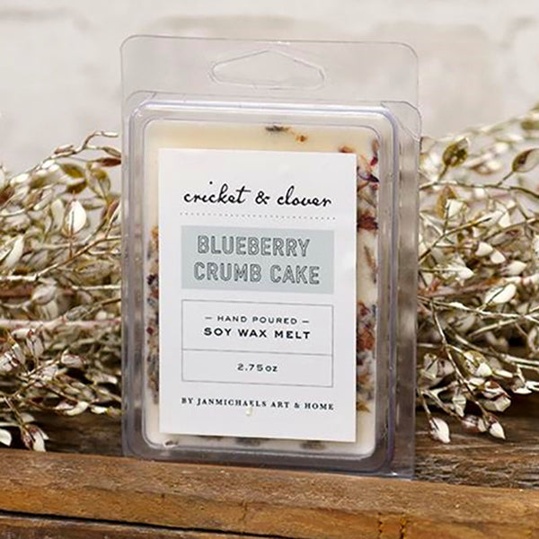 blueberry crumb cake soy scented wax melts