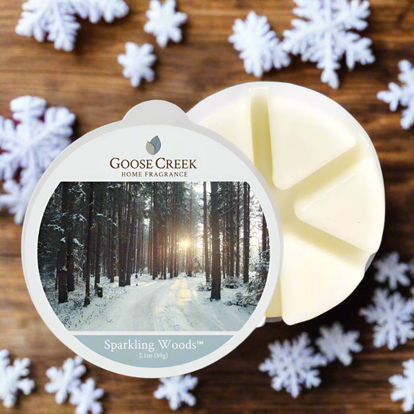 goose creek sparkling woods wax melt