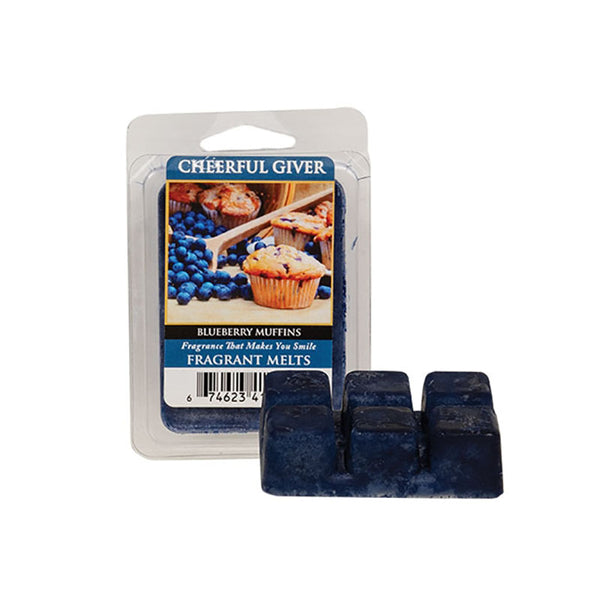 blueberry muffins scented wax melts