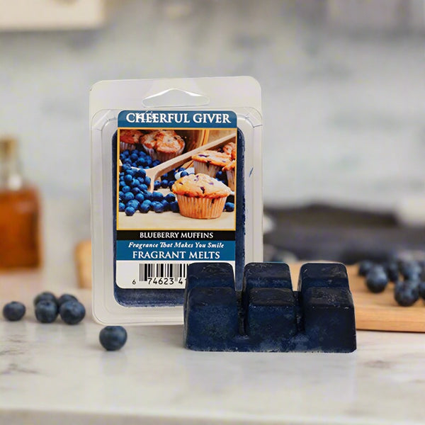 blueberry muffins scented wax melts