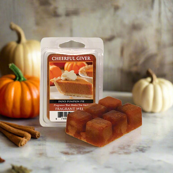 papa's pumpkin pie scented wax melts