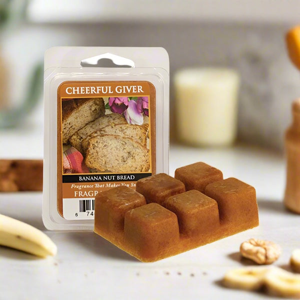 banana nut bread scented wax melts