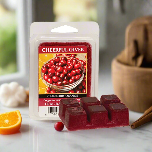 cranberry orange scented wax melts