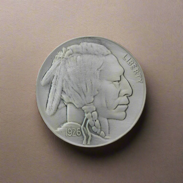 1926 buffalo nickel belt buckle