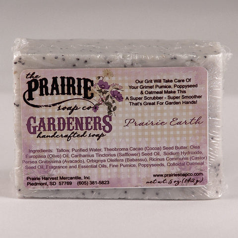 Prairie Soap Co. Prairie Earth Gardeners Scrubby Hand Soap