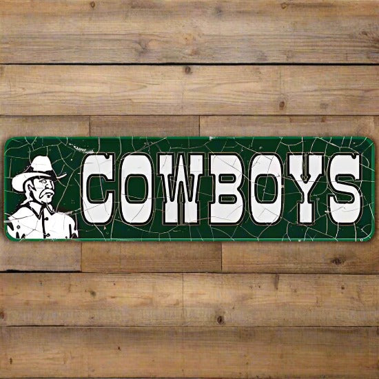 cowboys mens restroom sign