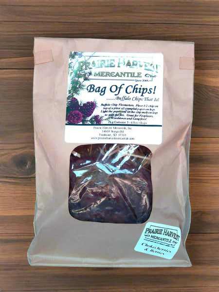 prairie soap co buffalo chips chokecherry firestarters