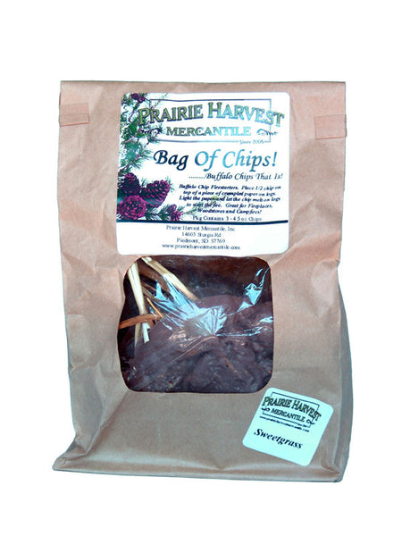 prairie soap co buffalo chips sweetgrass firestarters