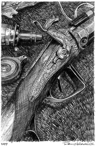 engraved muzzleloader