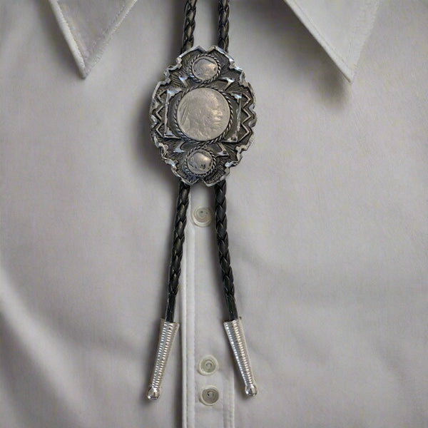 indian head coin bolo tie
