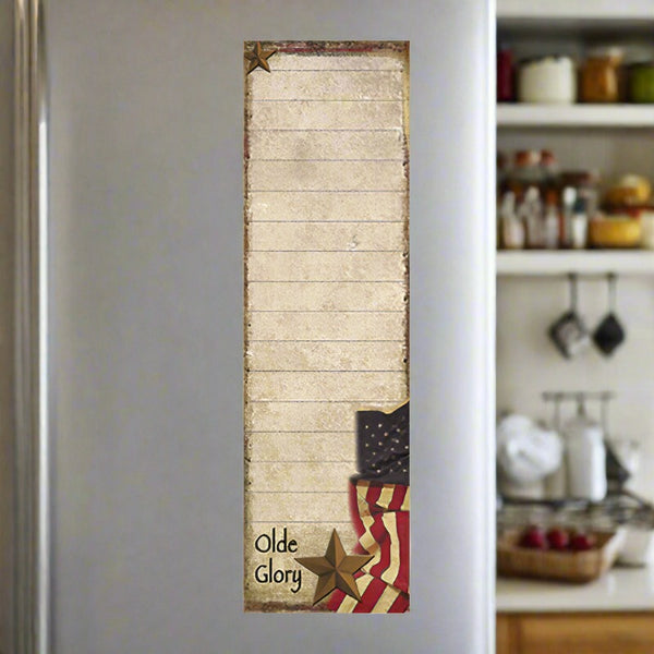 olde glory us flag notepad
