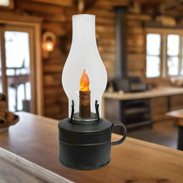 black barn lantern
