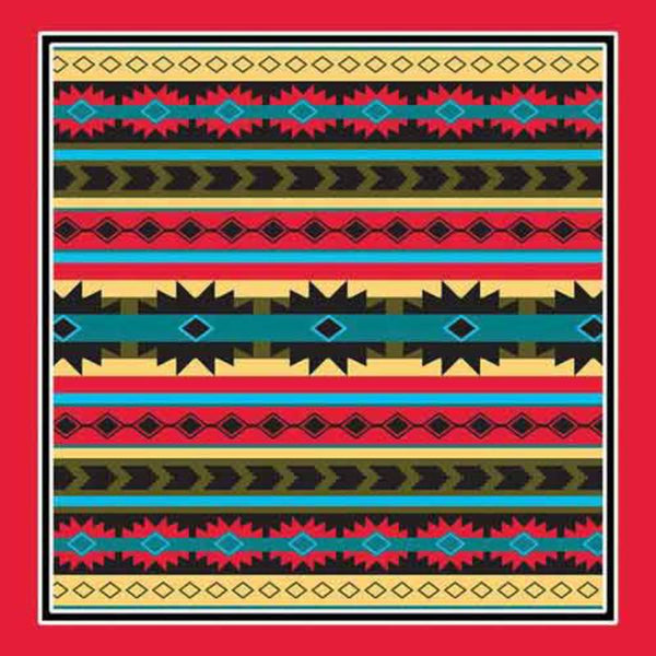 aztec design bandanna