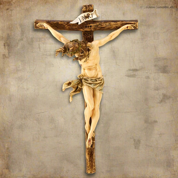 classic renaissance crucifix wall cross