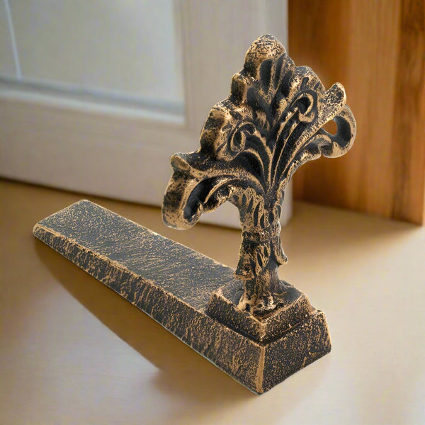 fleur de lis door stopper