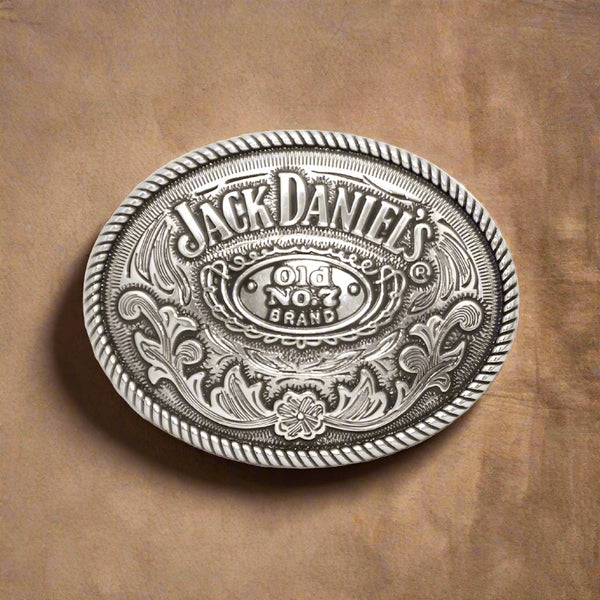 jack daniels old no 7 oval belt buckle