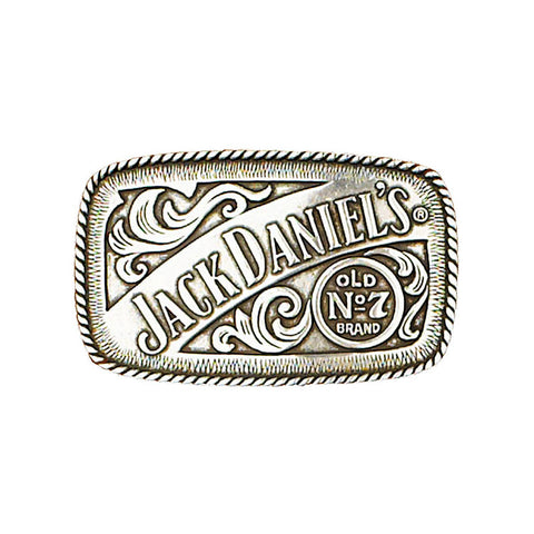Jack Daniels Old No 7 Rectangular Belt Buckle