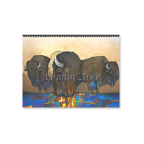 leanin tree greatly admired buffalo birthday card