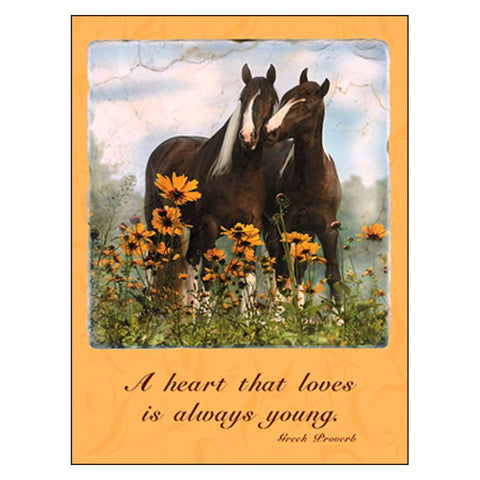 Leanin' Tree Horsey Love Anniversary Card