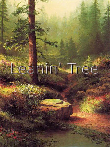 Leanin' Tree Mountain Gallery Sympathy Greeting Card