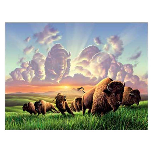 leanin tree wishing you another year of dreams buffalo birthday card