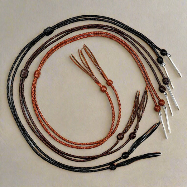leather stampede strings