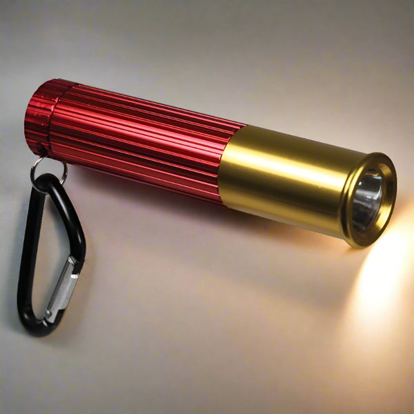 led shot shell flashlight