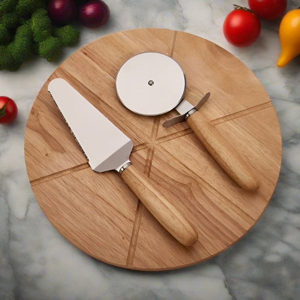 pizza serving board set