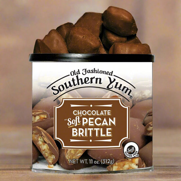 southern yum milk chocolate pecan brittle
