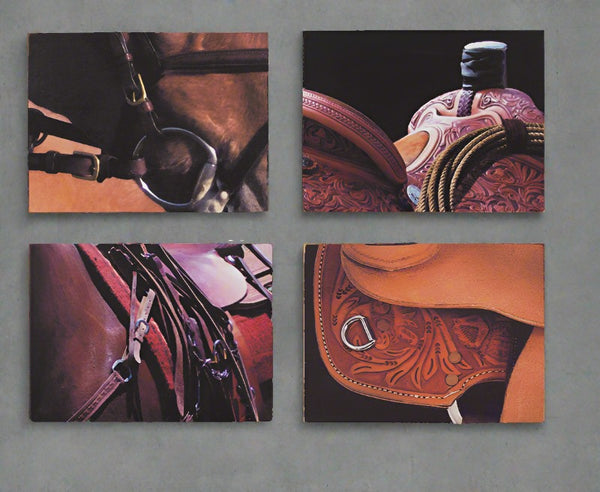western gear mini canvas art prints