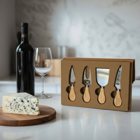 4 Piece Cheese Serving Set