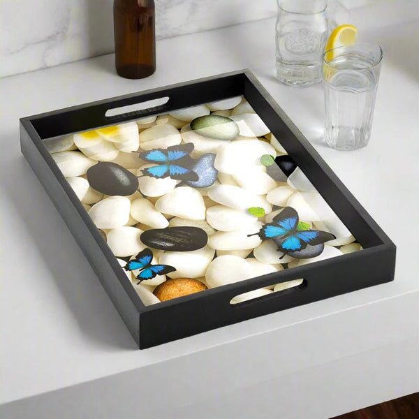 butterfly serving tray