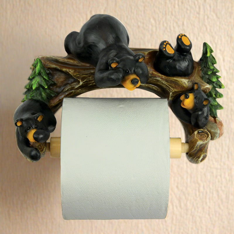 Cute Bears Toilet Paper Holder