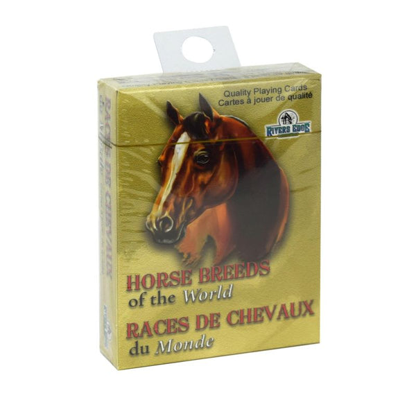 horse breeds of the world playing cards