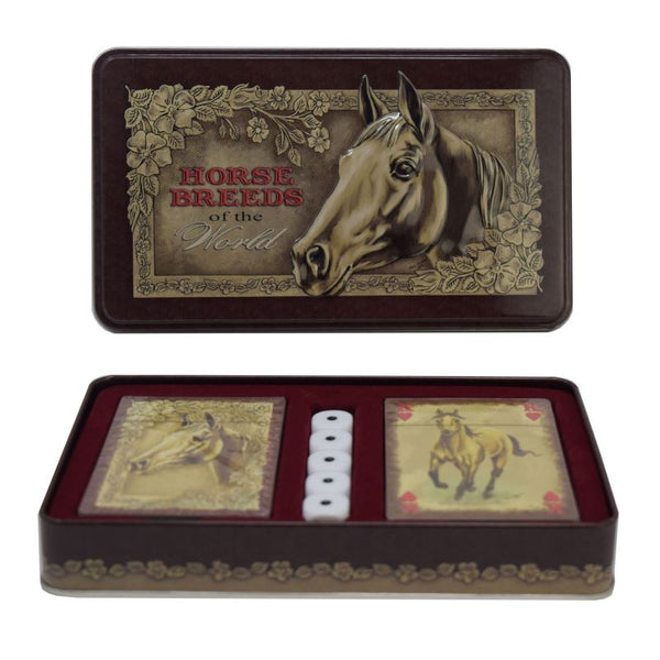 horse breeds of the world casino quality playing cards