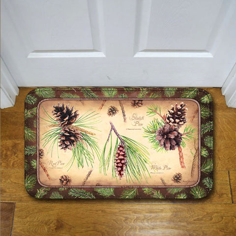 Pinecones Memory Foam Mat