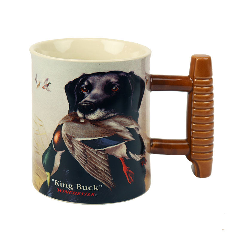 winchester king buck 3d ceramic mug