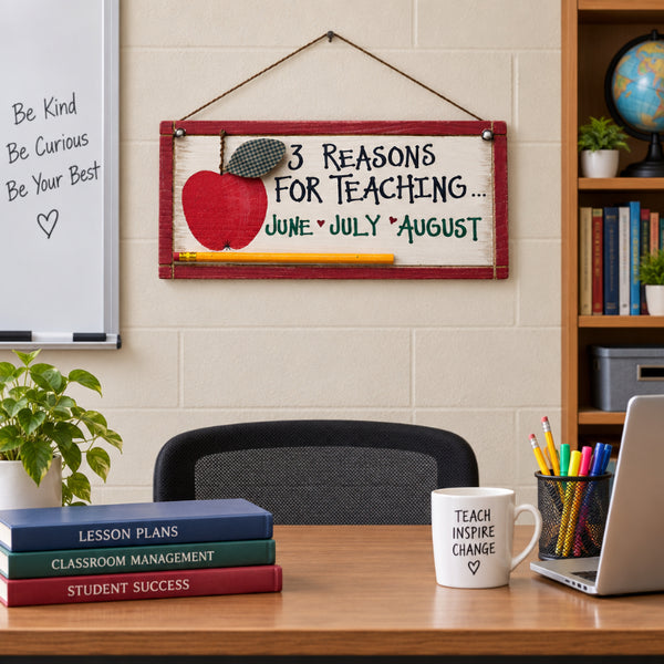 3 reasons for teaching decorative teachers plaque