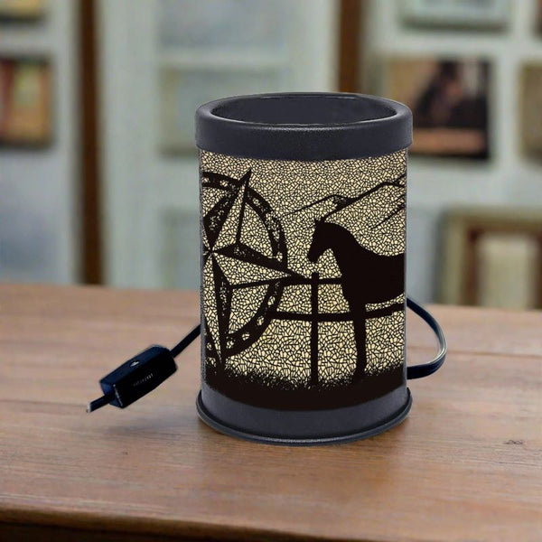 western silhouettes candle and wax warmer