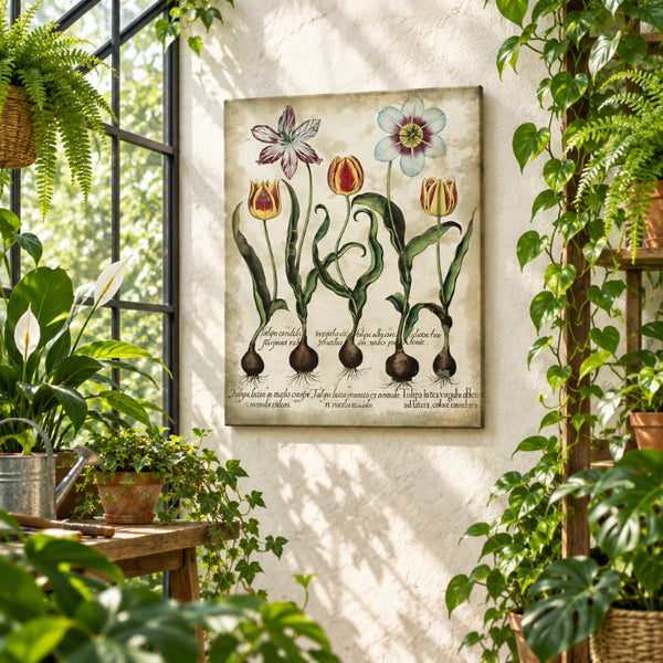 botanicals canvas art print