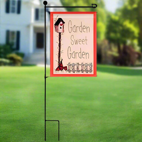 garden sweet garden yard flag