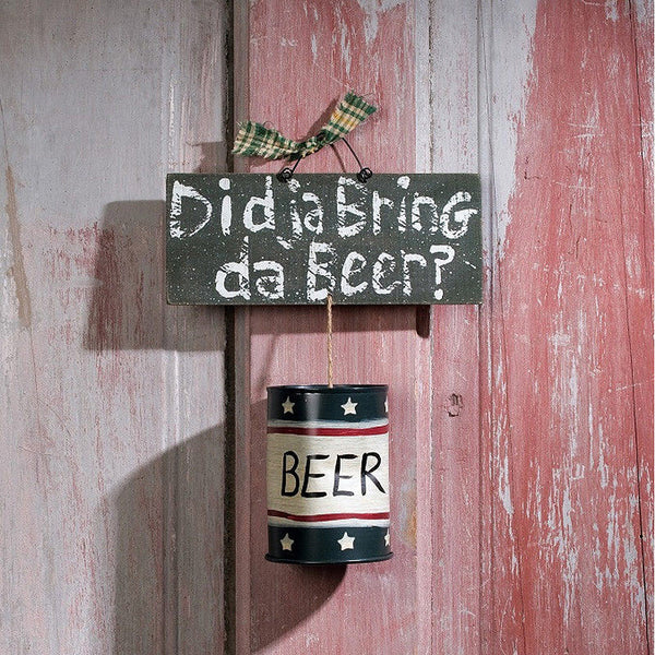 did ja bring da beer redneck door bell