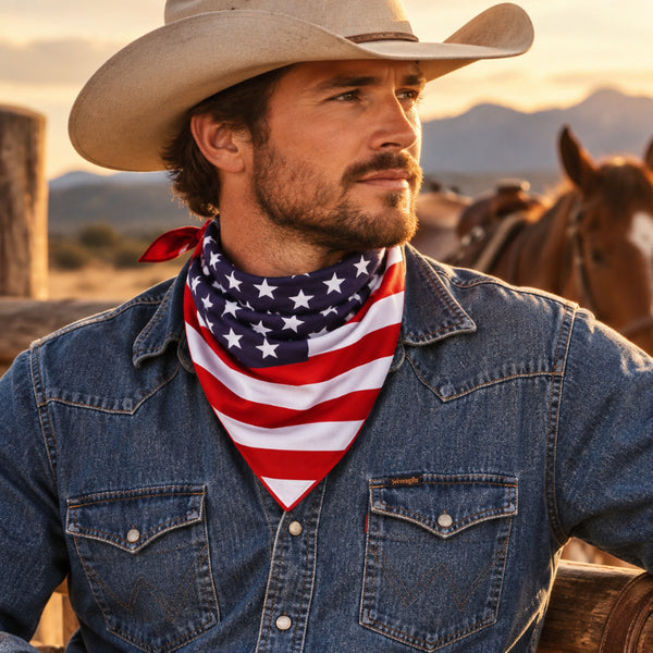 old glory flag bandanna