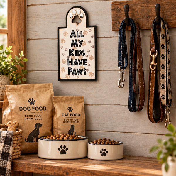 all my kids have paws plaque